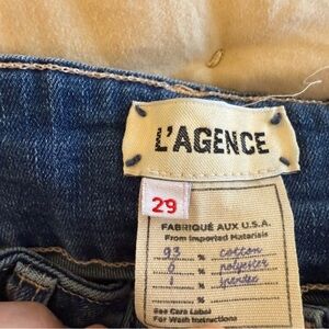 L'AGENCE Classic Blue Denim